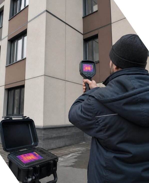 Тепловизионное обследование зданий и сооружений в Инте